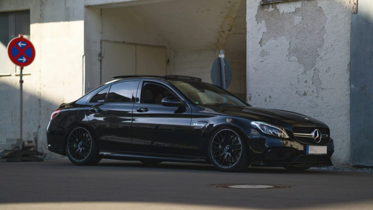 mercedes-c63-black